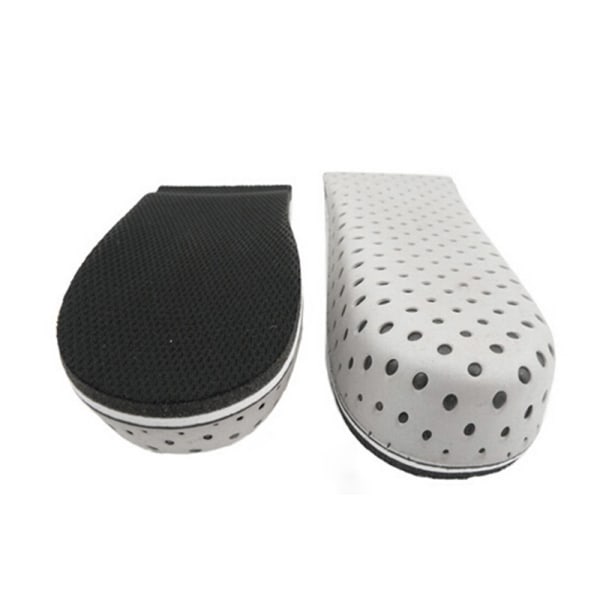 Unisex pohjallinen Heel Lift Insert kenkäpehmusteen korkeutta lisäävä tyyny Gray 2.3cm