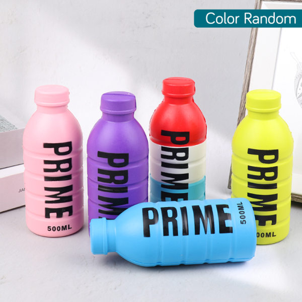 Anti-stress Vent Prime Drikkeflaske Slow Rebound PU Foaming Pi Random Color OneSize