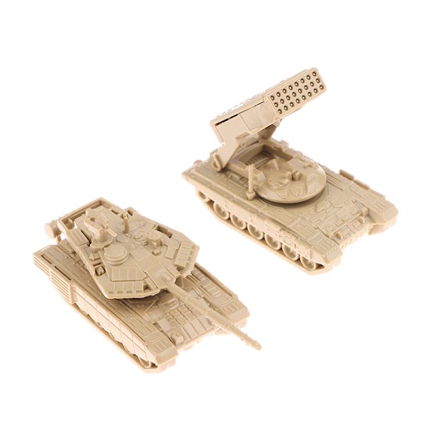 Til drenge 1/4 STK 1/144 T-90MS Tank Model TOS Military Fighting Multicolor 4PCS