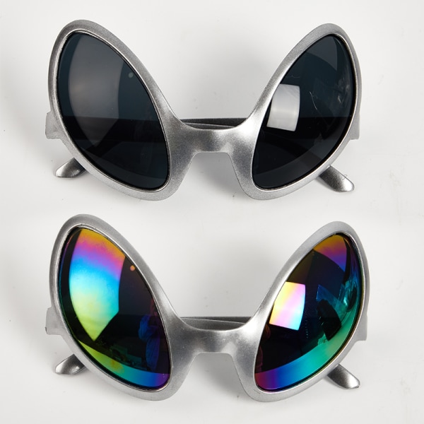 Sjove Aliens kostume briller Rainbow Lenses ET Solbriller Hallo Multicolor
