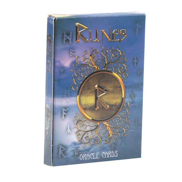 Runes Oracle Card Tarot Family Party Prophecy Divination Board Multicolor one size