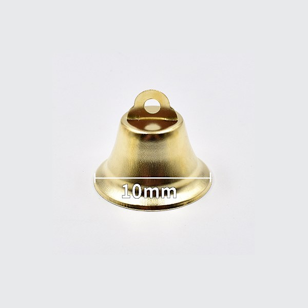 10-50mm kullatut kellot koristeet trumpetti mini Jingle Bells C 10mm