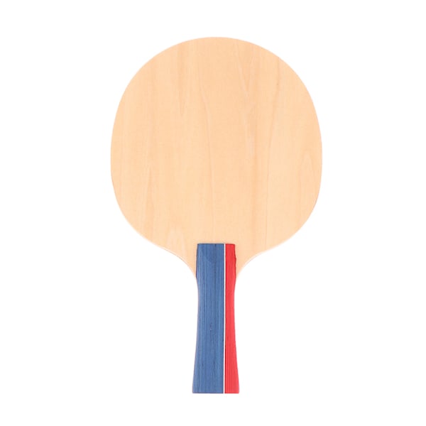 1 Stk Bordtennis Carbon Ketsjer Letvægts Grip Blade Ping Pong Wood color ONE SIZE