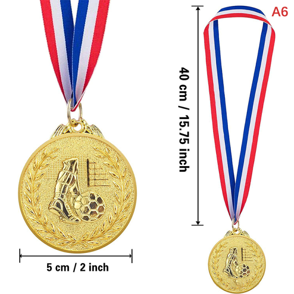 Mental vinder prismedaljer 1. 2. 3. plads Medaljer for sport A3 onesize