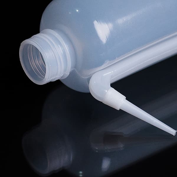 Plasttvättflaska PE Squirt-flaskor Tvättade behållare Onesize