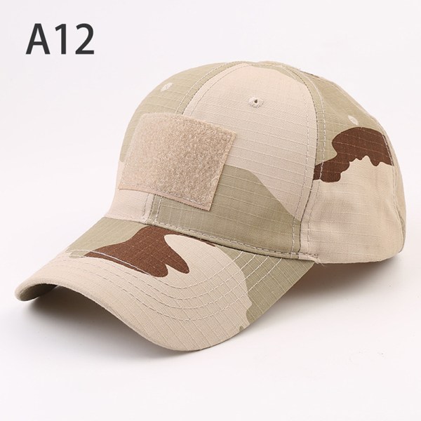 Baseball Caps Camouflage Taktisk udendørs Soldier Combat Paintb A12 A12