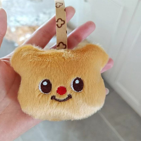 Mjuk Butter Bear Plysch Väska Hänge Ny e Cartoon Pip Bear A onesize