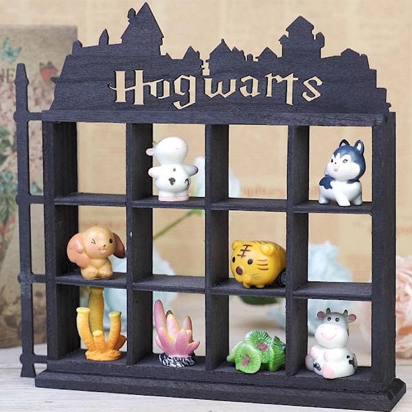 Træfigurer Display Case til Actionfigurer og Samleobjekter A1