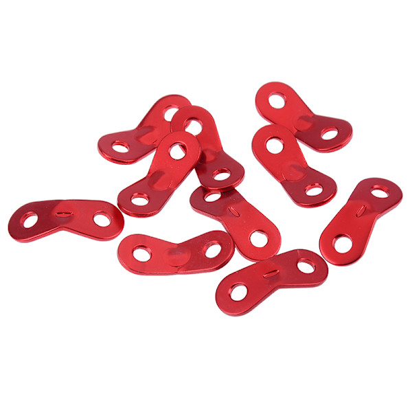 20st Utomhus camping sladd löpare rep sträckare tält guy lin Red 20pcs