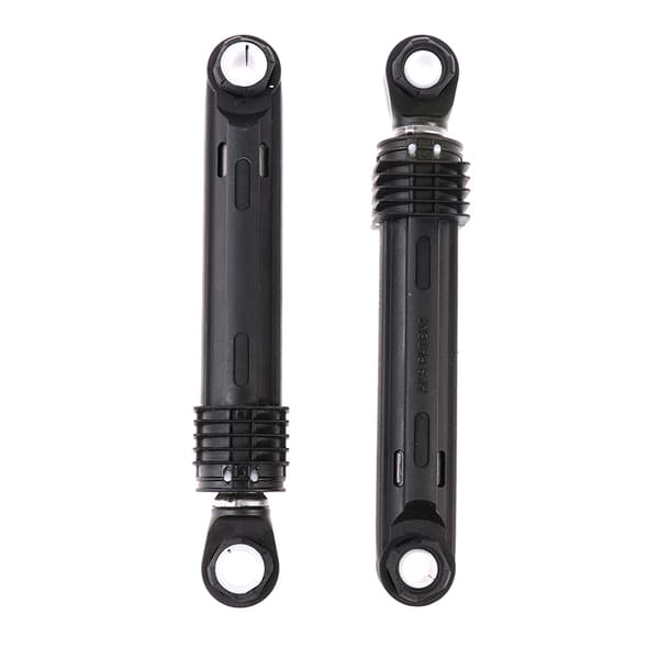 2st Bricka Front Load Part Plast Shell Absorber för LG Wash Black 2pcs