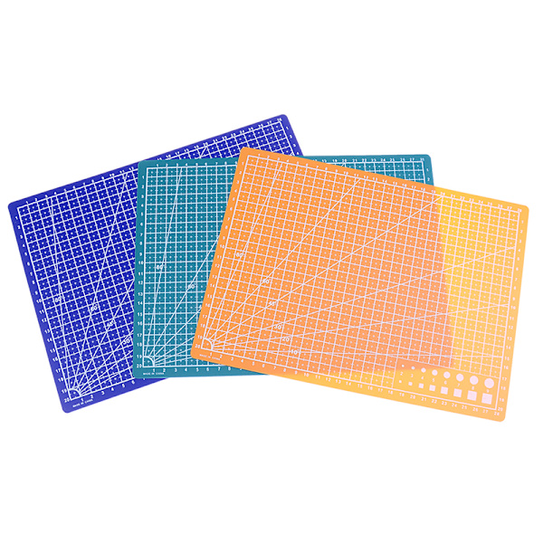 kontorpapir ting mat bord a4 størrelse pad model hobby design Orange onesize