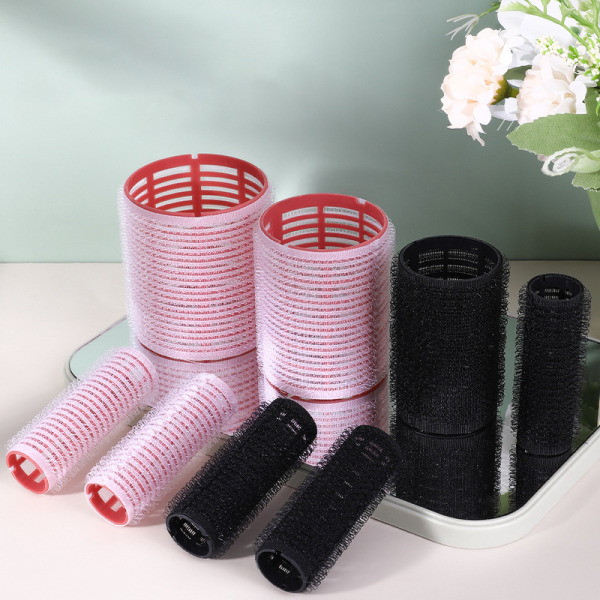 6st Self Grip Hair Rollers Cling Hair Curlers Rollers Hairdres Random Color 4cm