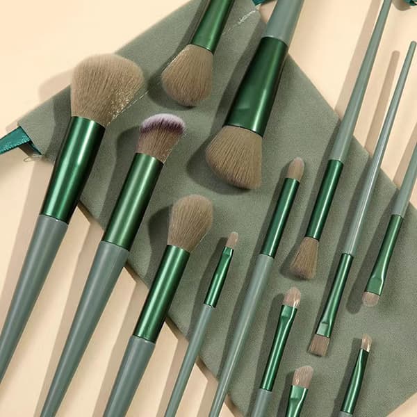 8/13PCS Sminkborstset Fluffig Professionell Kosmetisk Foundation A2