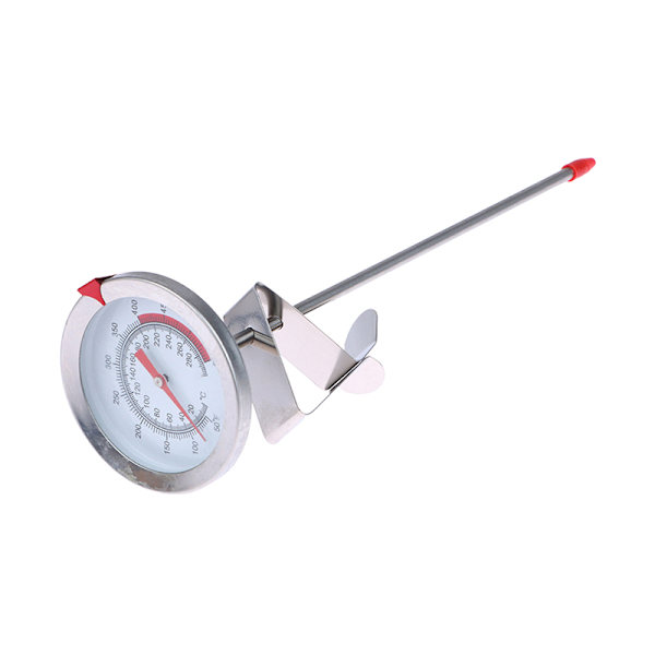 Rostfritt stål ficksond termometer för BBQ kötttemperat 1pc