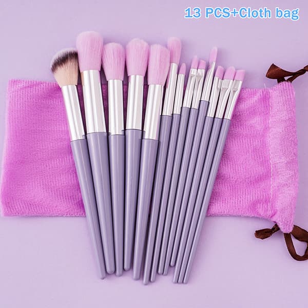 8/13 STK Makeupbørstesæt Fluffy Professionel Kosmetisk Foundation A9
