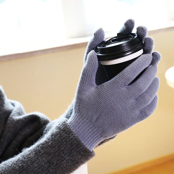 1 par efterår vinter varme handsker berøring kuldesikker fuld finger G A4