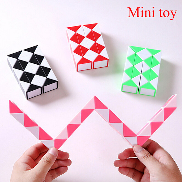 pedagogisk leksak heta pussel 3d cool orm magic populära barn ga Random Color 1 pc