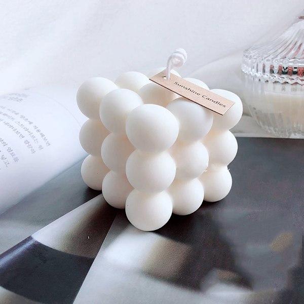 DIY julelysform vokslys gipslys 3D silikon