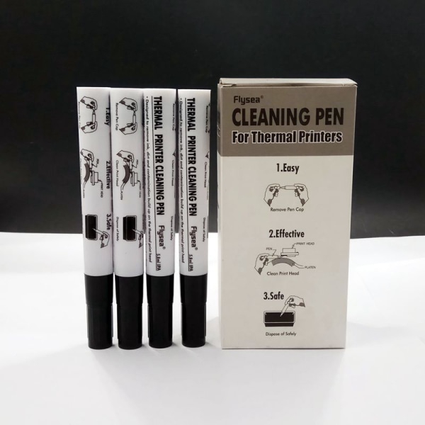 Rengöringspenna för print för skrivhuvud Underhållspenna för Thermal P one size