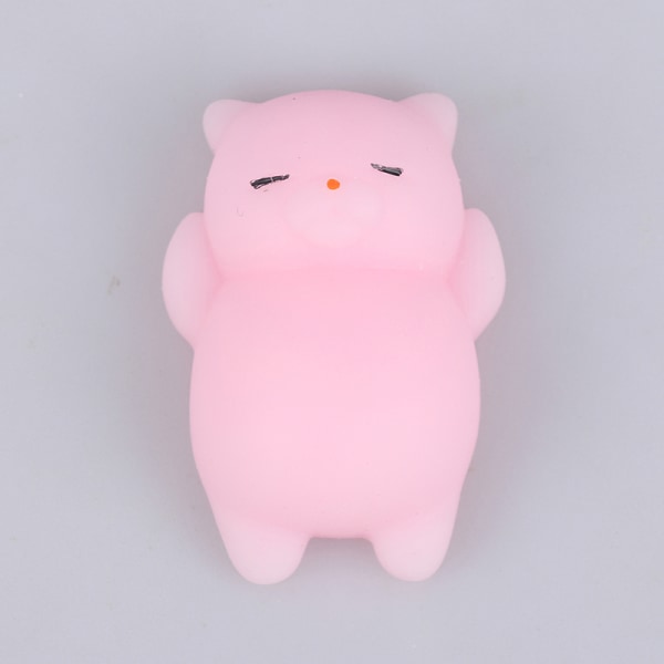 Toys Mini Soft Kawaii Rubber Squishes Pink 1 pc