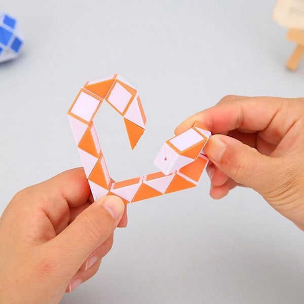 pedagogisk leksak heta pussel 3d cool orm magic populära barn ga Random Color 1 pc