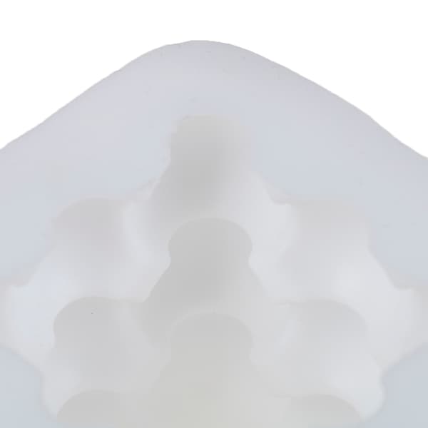 DIY julelysform vokslys gipslys 3D silikon