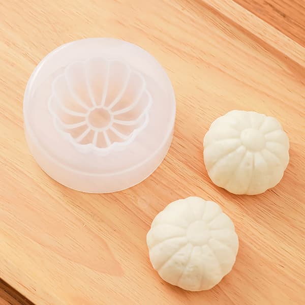 Ångad fylld bullformare Baozi Dumpling Moon Cake Mold Bakning onesize