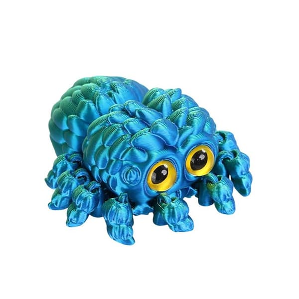 3D-printad spindelfigur inomhus/utomhusdekor för hem och bil A4