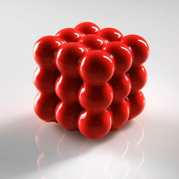 DIY jul ljus mögel vax ljus gips ljus 3d kisel