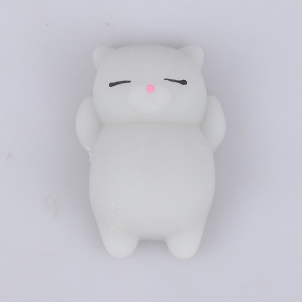 Toys Mini Soft Kawaii Rubber Squishes Gray 1 pc