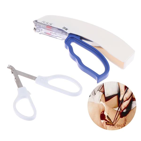 Hudhefteapparat Suturering Enhet Kirurgisk Klipper Stifter Needle Remover