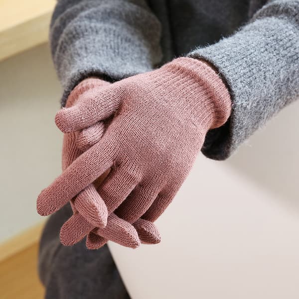 1 par efterår vinter varme handsker berøring kuldesikker fuld finger G A3