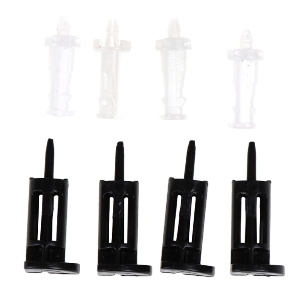 4 st/lot 775/1156 CPU Kylfläns fästelement plast tryckspänne One Size
