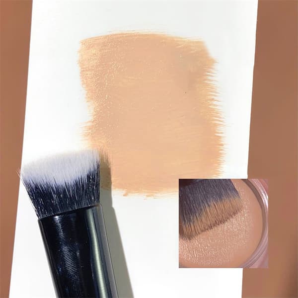 Multifunktionel Concealer Makeup Børste 2 Skrå Skønhedsbørste onesize