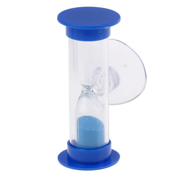 Tandborste svängbar sandtimer 2 minuter duschtimer barn mini g Blue