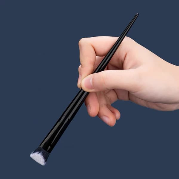 Multifunktionel Concealer Makeup Børste 2 Skrå Skønhedsbørste onesize