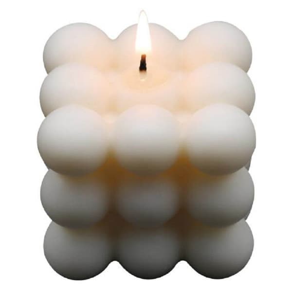 DIY julelysform vokslys gipslys 3D silikon