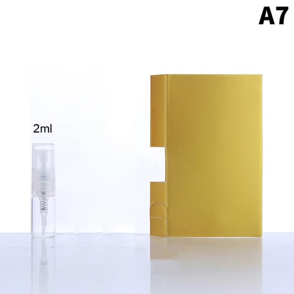 2/3/5 ml glassprayflaska för parfymprov miniflaska atomiserare A7
