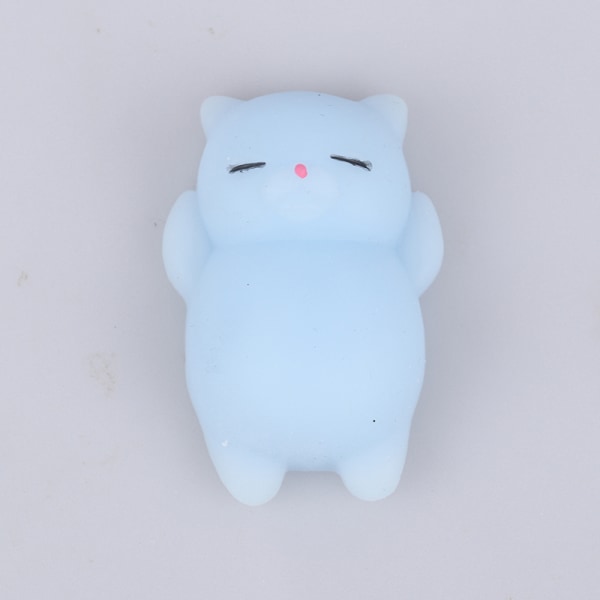 Toys Mini Soft Kawaii Rubber Squishes Blue 1 pc