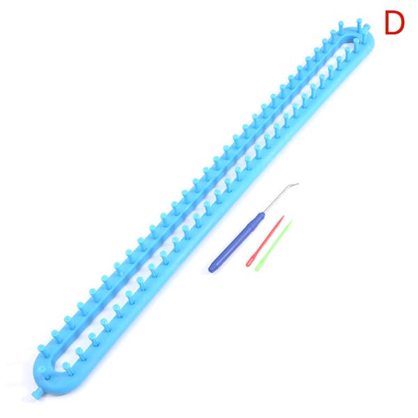 1 set rektangulär rund stickram vävning halsduk tröja hatt S D-58cm