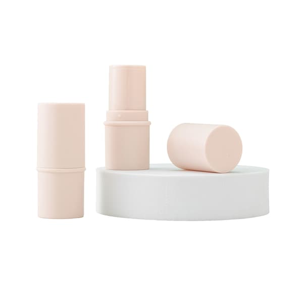 6g påfyllbare flasker leppestifthylser runde leppestifthylser tomme leppestifter Beige