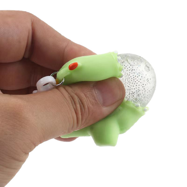 Cartoon Monster Bubble Squishy Toy Keychain C