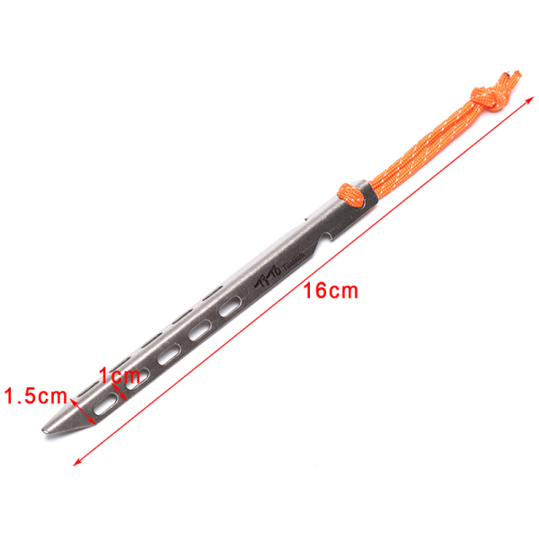 Utomhuscampingtältspik 6 pcs