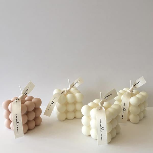 DIY julelysform vokslys gipslys 3d silicium