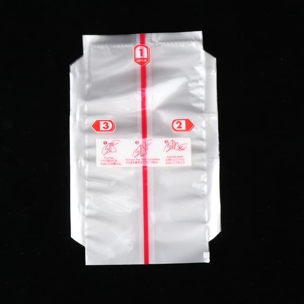20st dubbla lager triangel risboll packpåse Seaweed Onig 20pcs