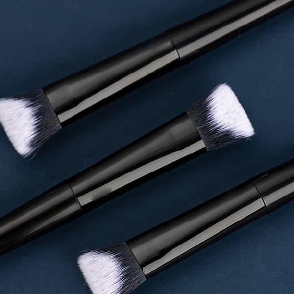 Multifunksjonell Concealer Sminkekost 2 Skrå Skjønnhetskost onesize