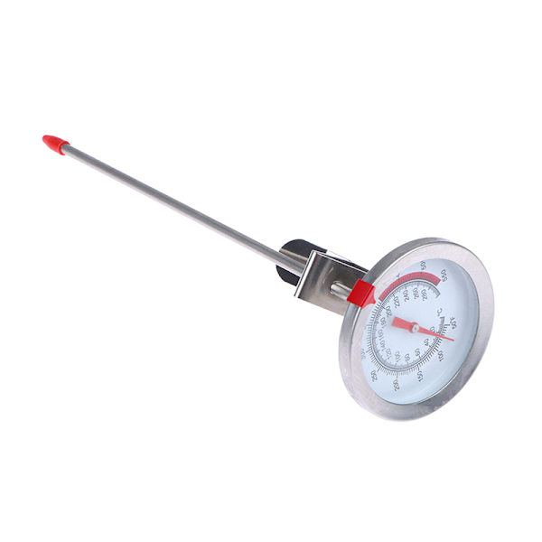 Rostfritt stål ficksond termometer för BBQ kötttemperat 1pc