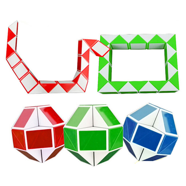 pedagogisk leksak heta pussel 3d cool orm magic populära barn ga Random Color 1 pc