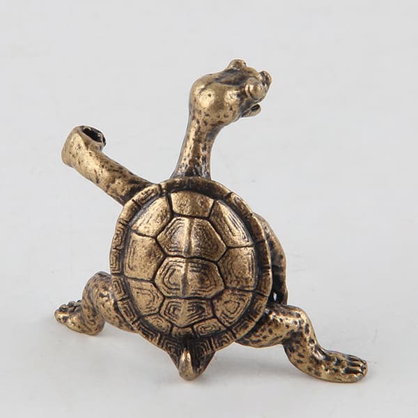 Mini Metal Turtle Shape Rökelse Stick Meditation Buddha Sandalw A1