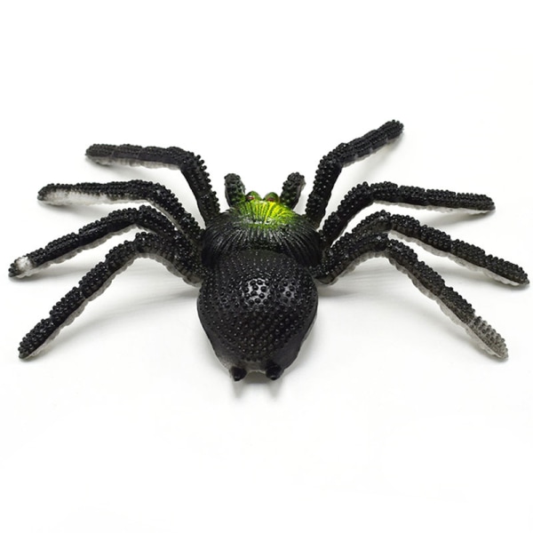 Simulering Spindel Insekter Modellleksaker Knepiga Leksaker Halloween Chi Black 1 pc